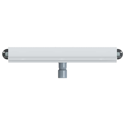 vidaXL Wall Mounted Shower Drain Silver 60 cm Stainless Steel 304