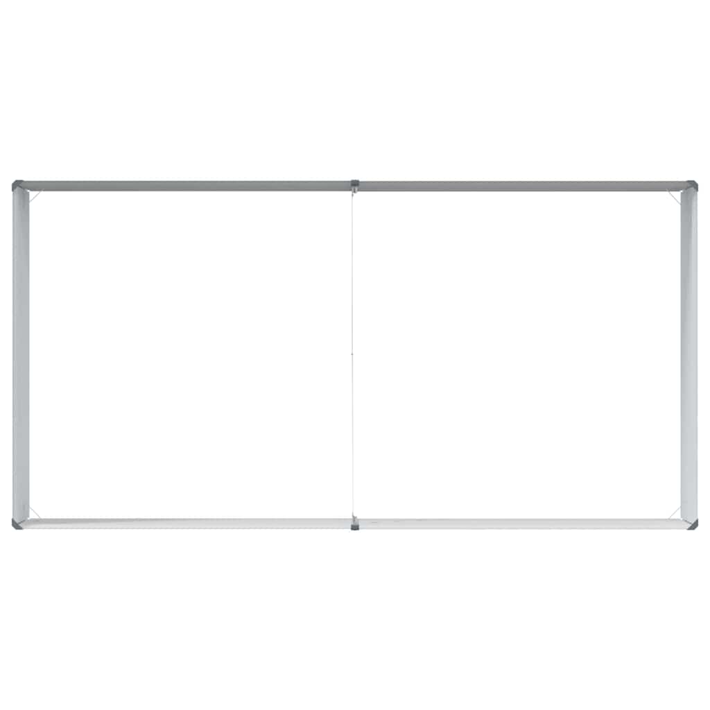 vidaXL Garden Raised Bed 195 x 100 x 36 cm Galvanised Steel