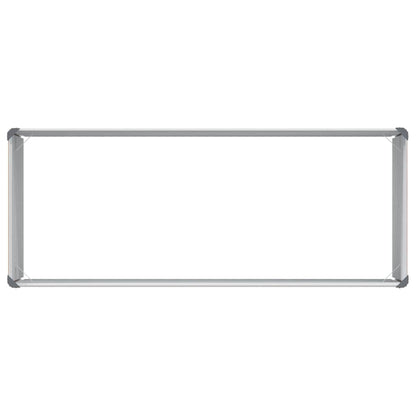 vidaXL Garden Raised Bed Light Brown 100 x 40 x 77 cm Galvanised Steel