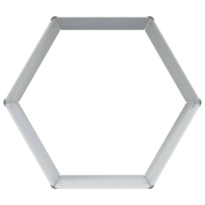 vidaXL Raised Garden Bed Light Brown 129 x 129 x 77 cm