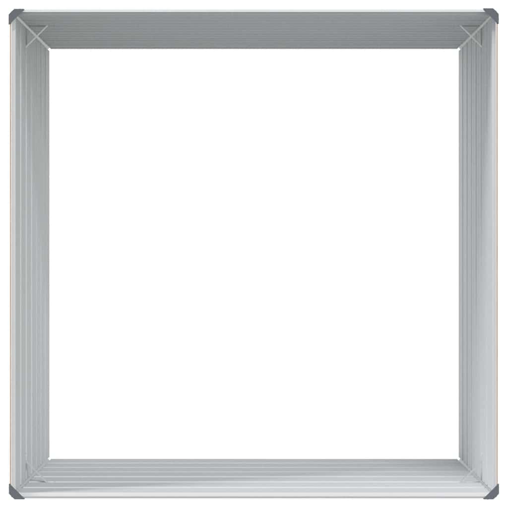 vidaXL Garden Raised Bed Light Brown 100 x 100 x 77 cm