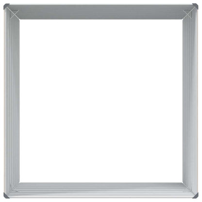 vidaXL Garden Raised Bed Light Brown 100 x 100 x 77 cm