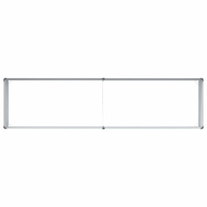vidaXL Garden Raised Bed Light Brown 195 x 50 x 36 cm Galvanised Steel