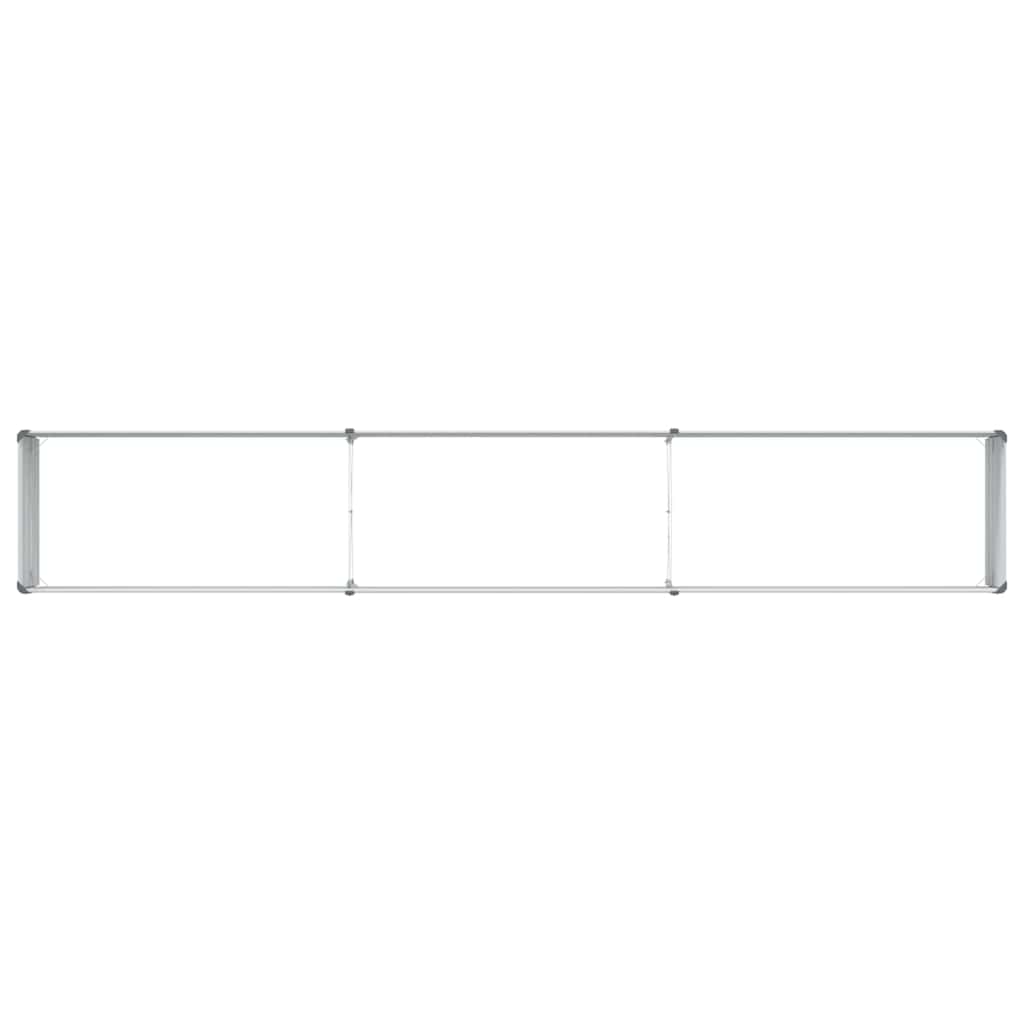 vidaXL Garden Raised Bed Light Brown 240 x 40 x 45 cm Galvanised Steel