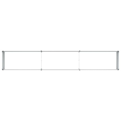vidaXL Garden Raised Bed Light Brown 240 x 40 x 45 cm Galvanised Steel
