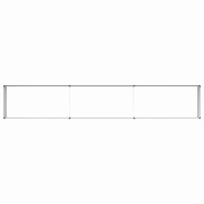 vidaXL Garden Raised Bed Light Brown 290 x 50 x 36 cm Galvanised Steel