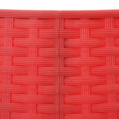 vidaXL ChristmasTreeSkirt Red Ø 65 x 24 cm Plastic