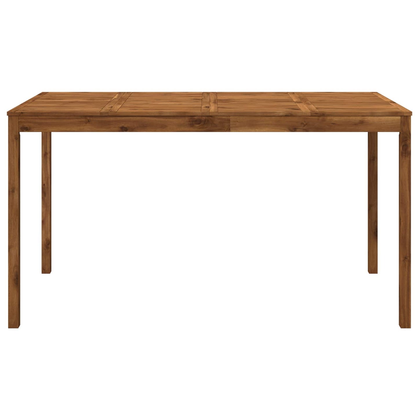 vidaXL Garden Bar Table Natural 196 x 100 x 105 cm Solid Acacia Wood