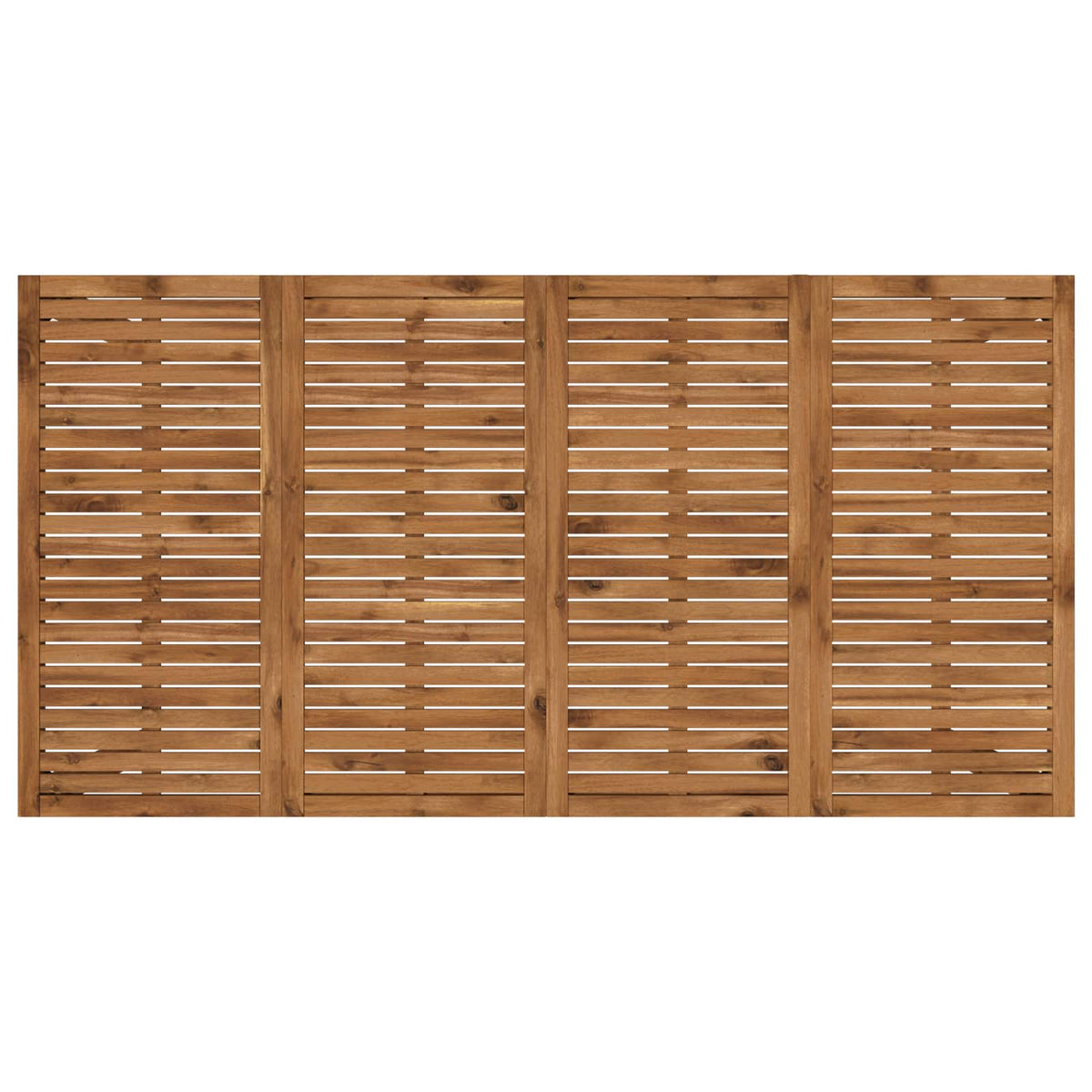 vidaXL Garden Bar Table Natural 196 x 100 x 105 cm Solid Acacia Wood