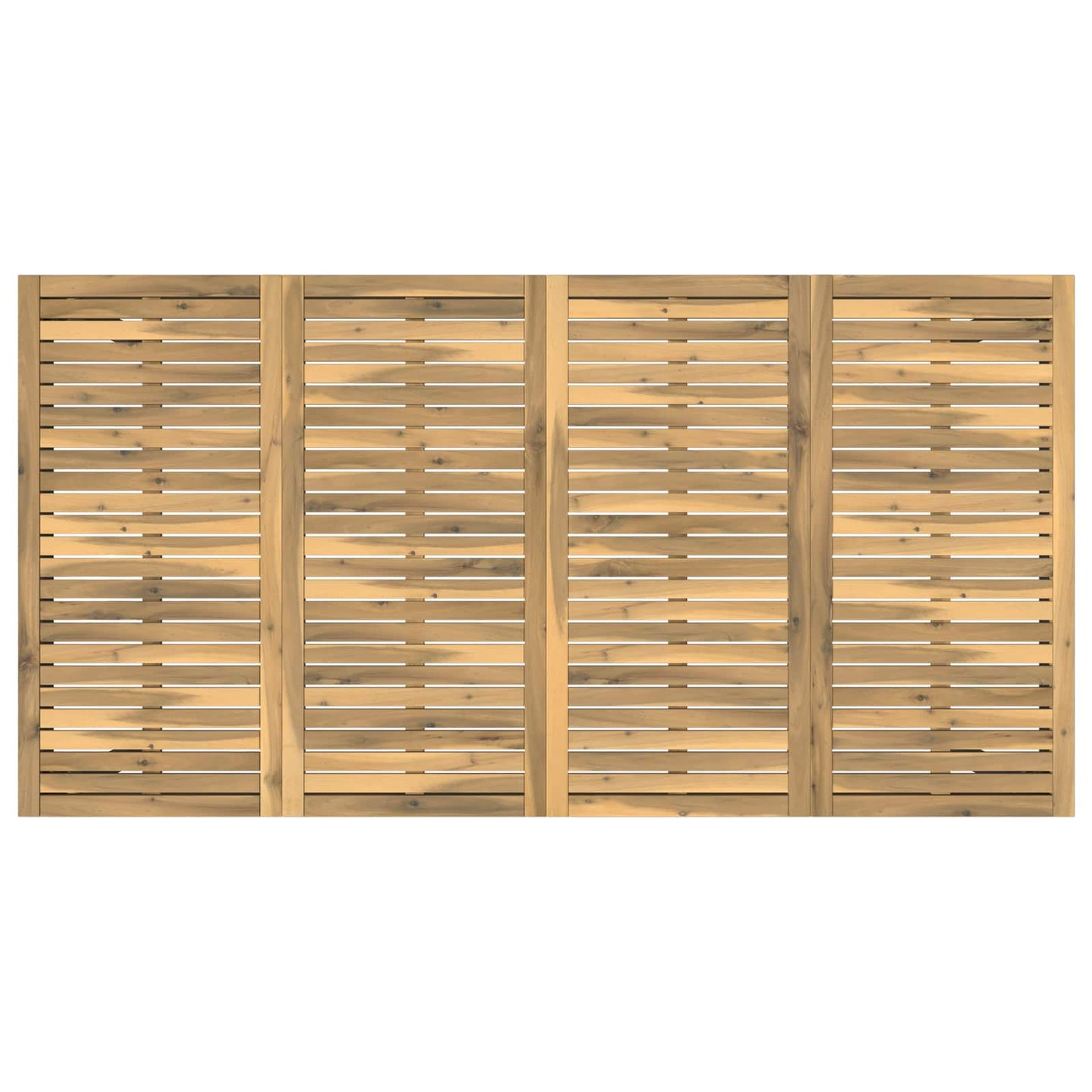 vidaXL Garden Dinner Table White and Black 196 x 100.5 x 75 cm