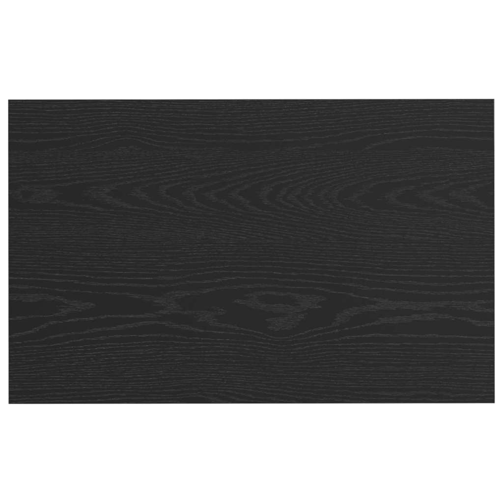 vidaXL Coffee Table Black Oak 82 x 50 x 40 cm Engineered Wood