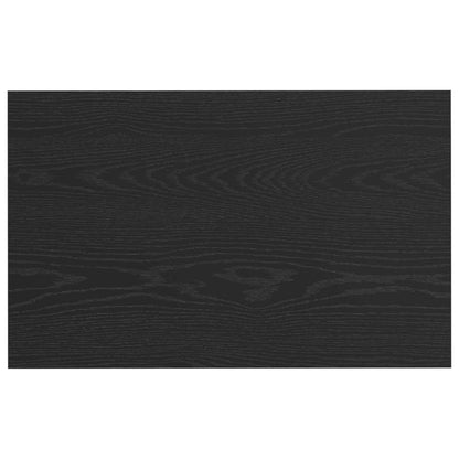 vidaXL Coffee Table Black Oak 82 x 50 x 40 cm Engineered Wood