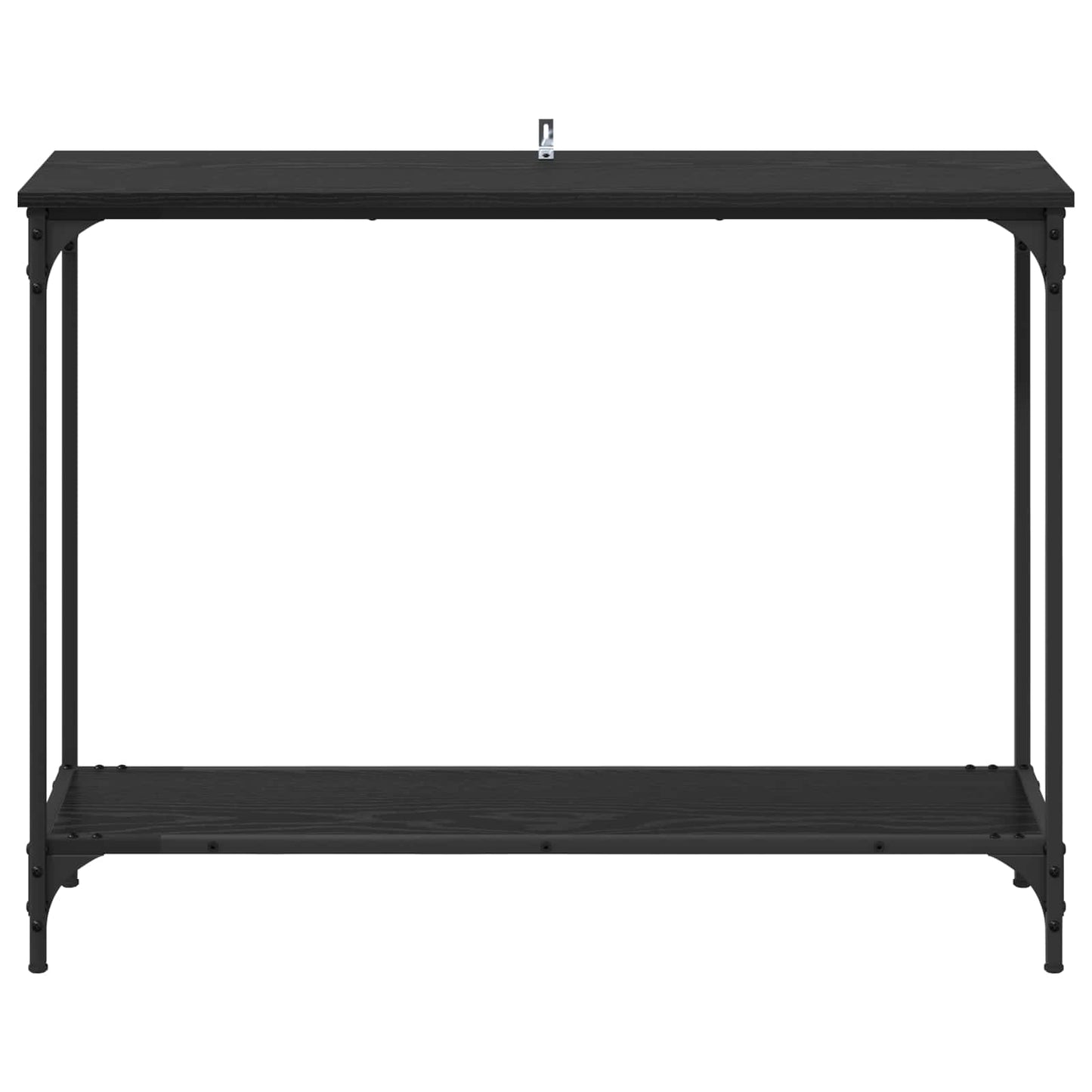 vidaXL Console Table Black oak 101 x 30.5 x 75 cm Engineered wood