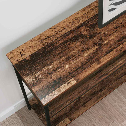 vidaXL Console Table Old wood 100 x 29 x 75 cm Engineered wood