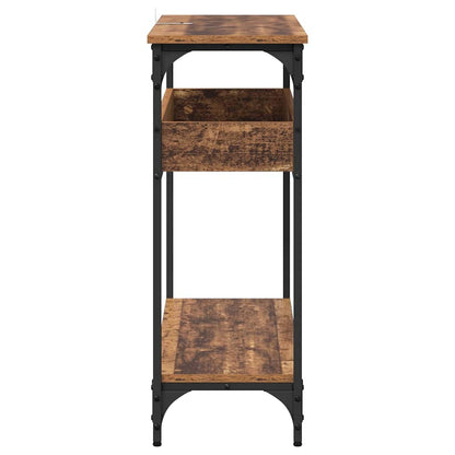vidaXL Console Table Old wood 100 x 29 x 75 cm Engineered wood