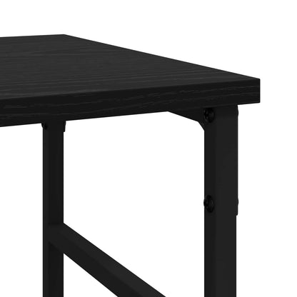vidaXL Sideboard Black Oak 102 x 32 x 73.5 cm