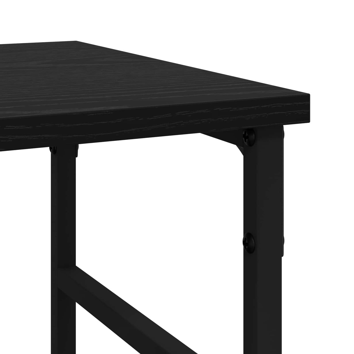 vidaXL Sideboard Black Oak 102 x 32 x 73.5 cm