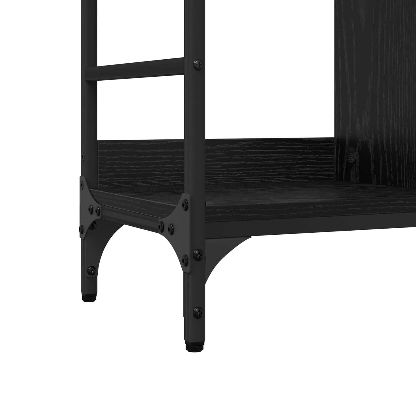 vidaXL Sideboard Black Oak 102 x 32 x 73.5 cm