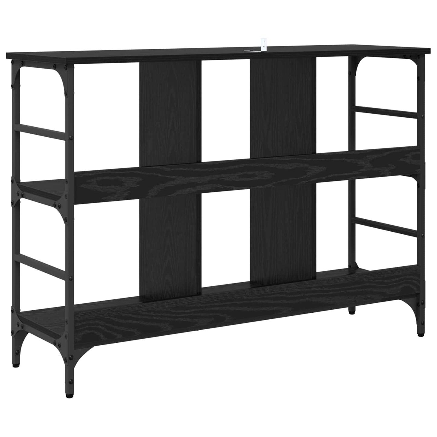 vidaXL Sideboard Black Oak 102 x 32 x 73.5 cm