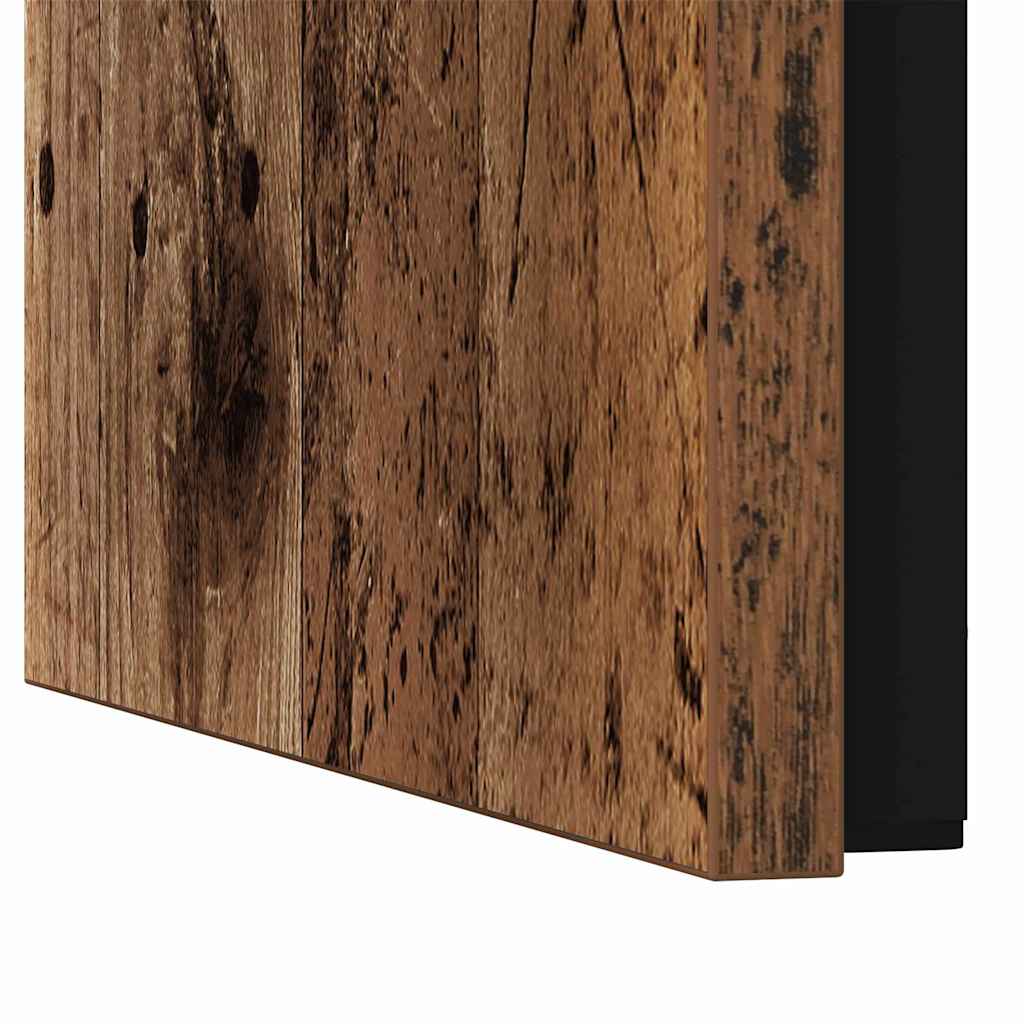 vidaXL Coffee Table 3 pcs Old Wood Engineered wood
