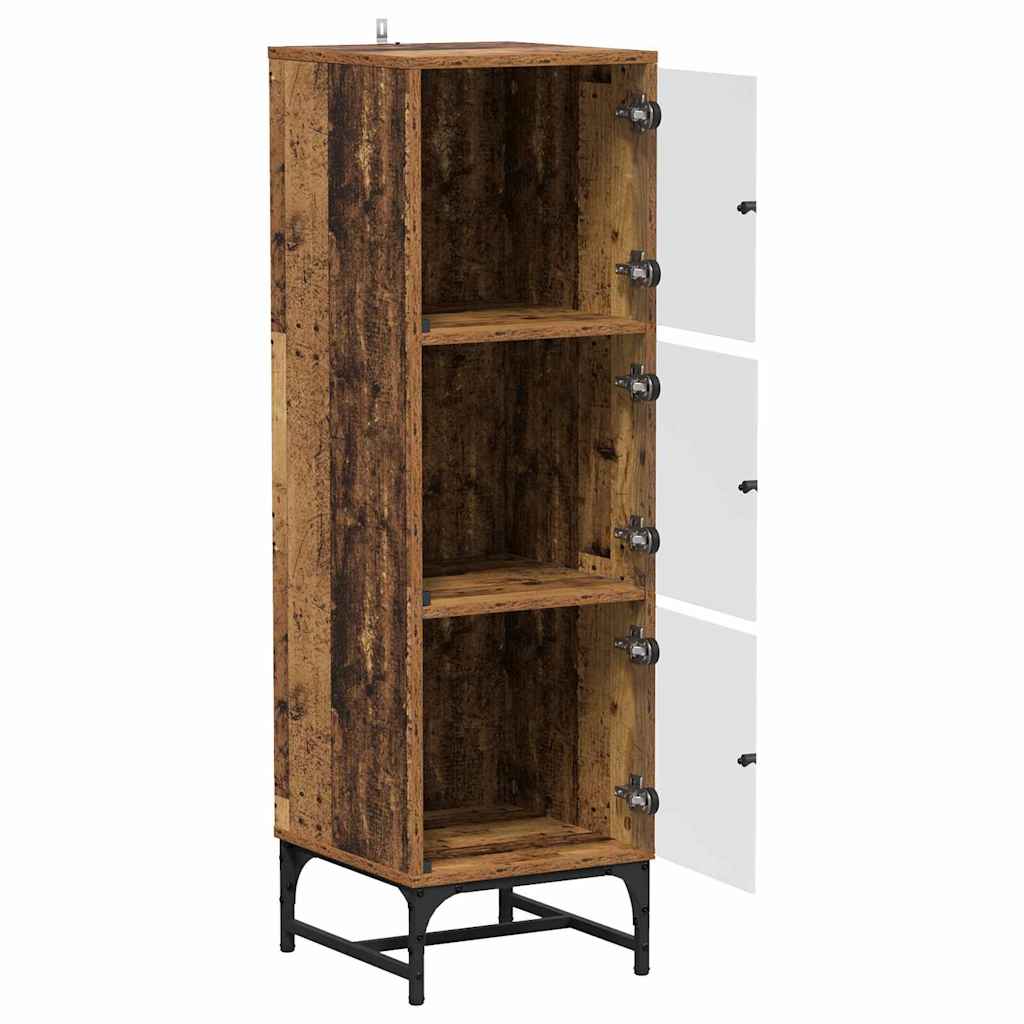 vidaXL Sideboard Old Wood 35 x 37 x 117 cm