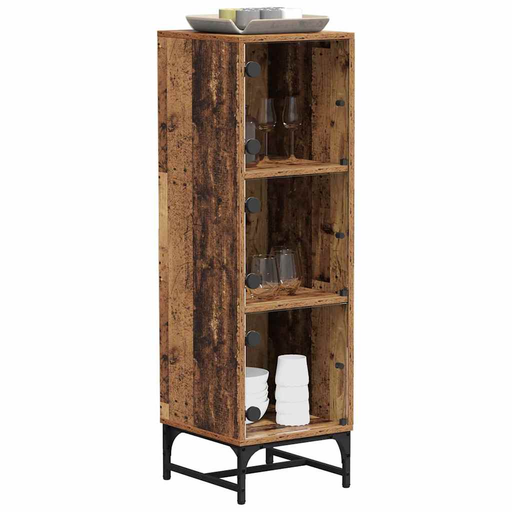 vidaXL Sideboard Old Wood 35 x 37 x 117 cm