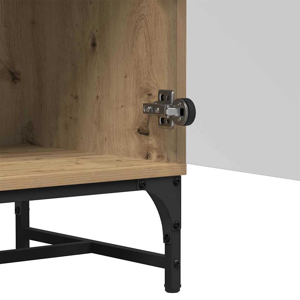 vidaXL Sideboard Artisan Oak 35 x 37 x 117 cm