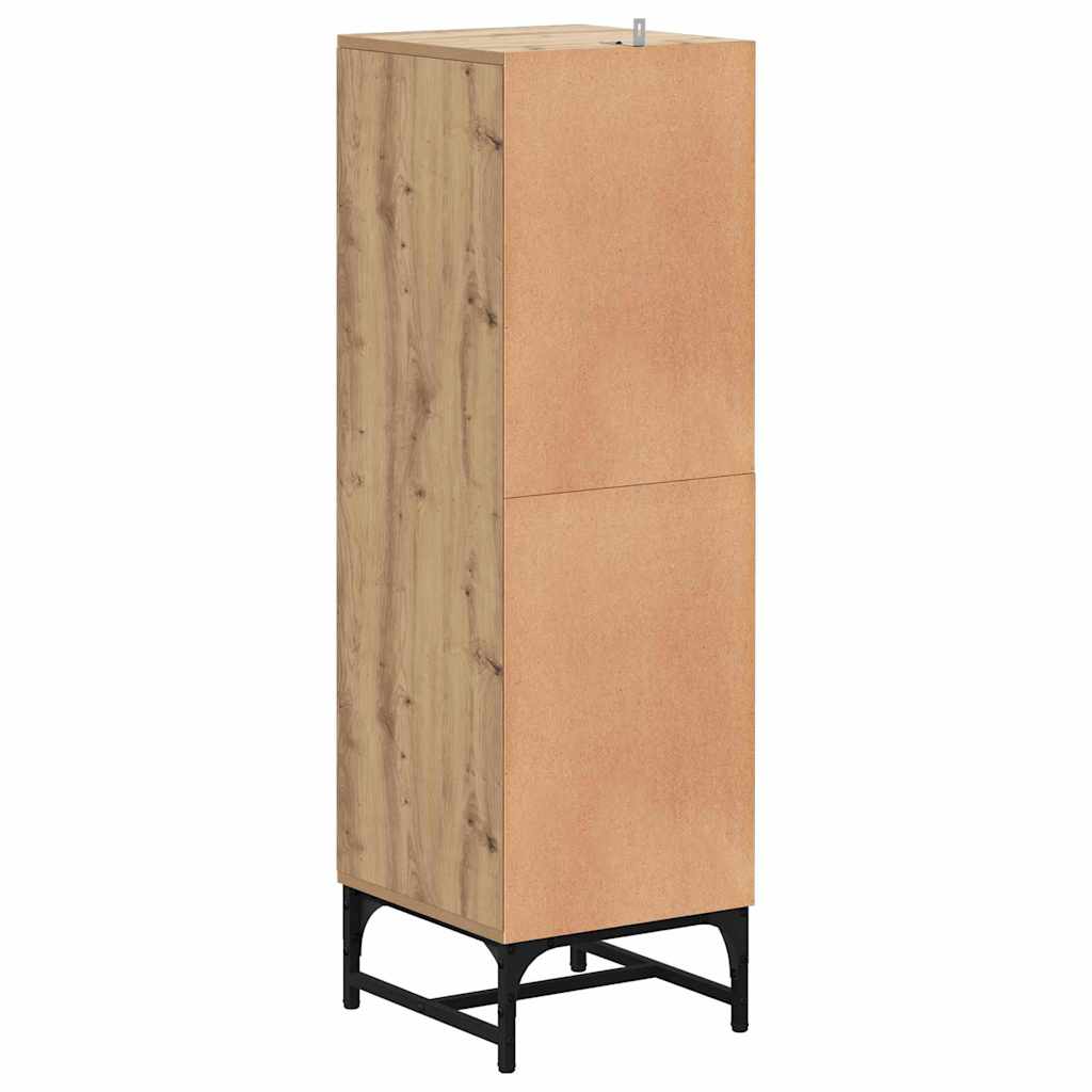 vidaXL Sideboard Artisan Oak 35 x 37 x 117 cm