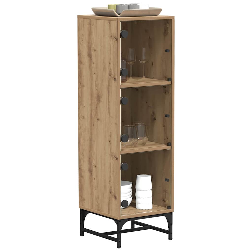 vidaXL Sideboard Artisan Oak 35 x 37 x 117 cm