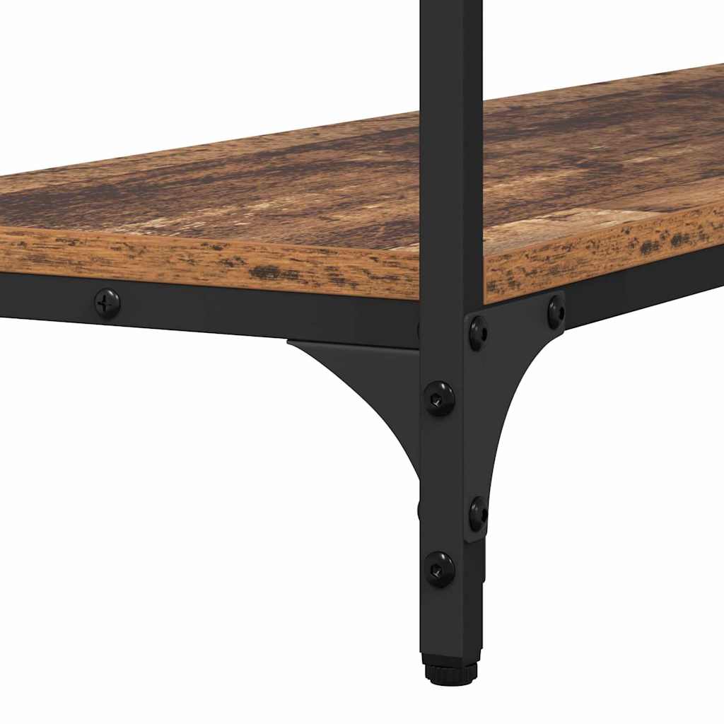 vidaXL Console Table Old Wood 100 x 30 x 75 cm Engineered wood