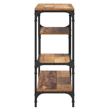 vidaXL Console Table Old Wood 100 x 30 x 75 cm Engineered wood