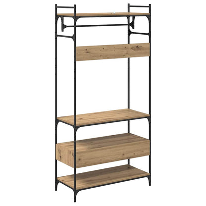 vidaXL Wardrobe Artisan oak 89 x 39 x 184.5 cm Engineered wood