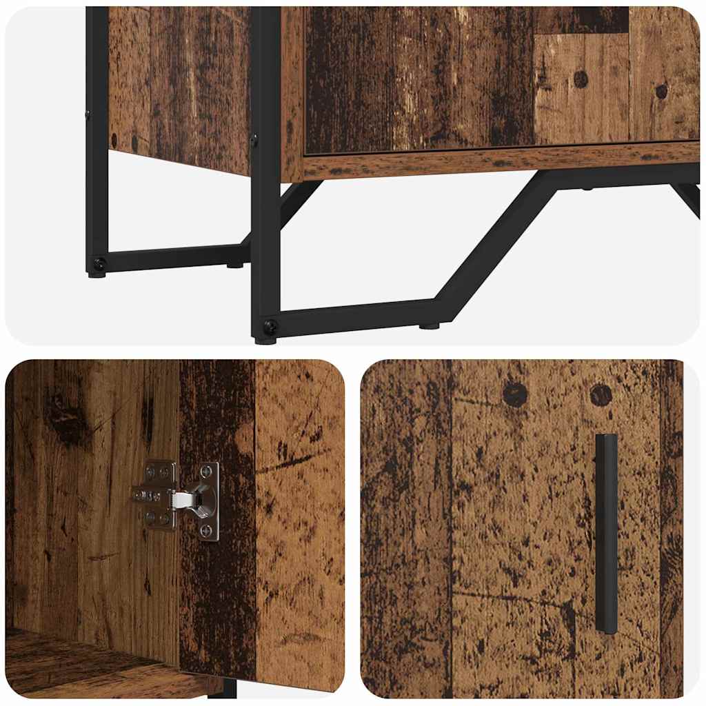 vidaXL Sideboard Old Wood 78 x 35 x 74.5 cm