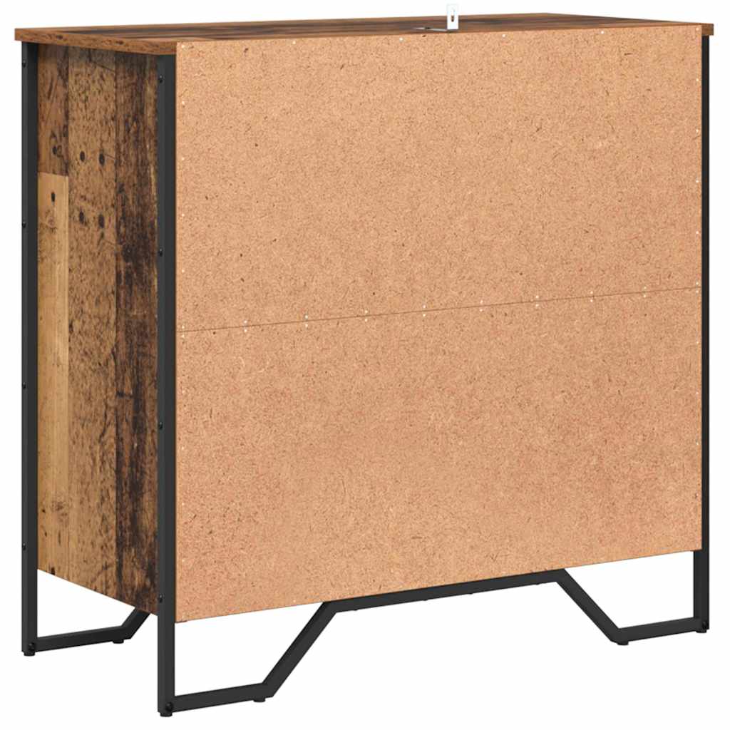 vidaXL Sideboard Old Wood 78 x 35 x 74.5 cm