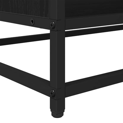vidaXL TV Units Black Oak 61 x 40 x 46 cm Engineered wood