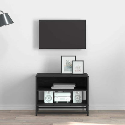 vidaXL TV Units Black Oak 61 x 40 x 46 cm Engineered wood