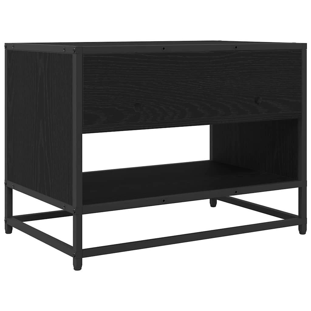 vidaXL TV Units Black Oak 61 x 40 x 46 cm Engineered wood
