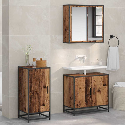vidaXL Sideboard Old Wood 35.5 x 35 x 76 cm