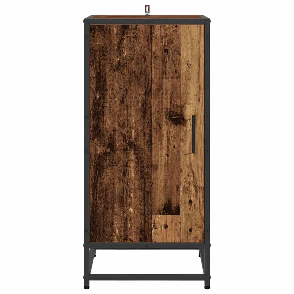vidaXL Sideboard Old Wood 35.5 x 35 x 76 cm