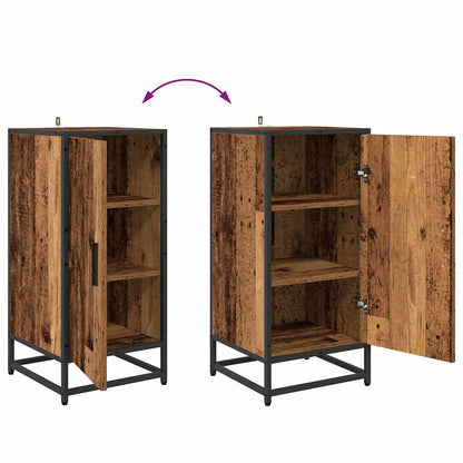 vidaXL Sideboard Old Wood 35.5 x 35 x 76 cm