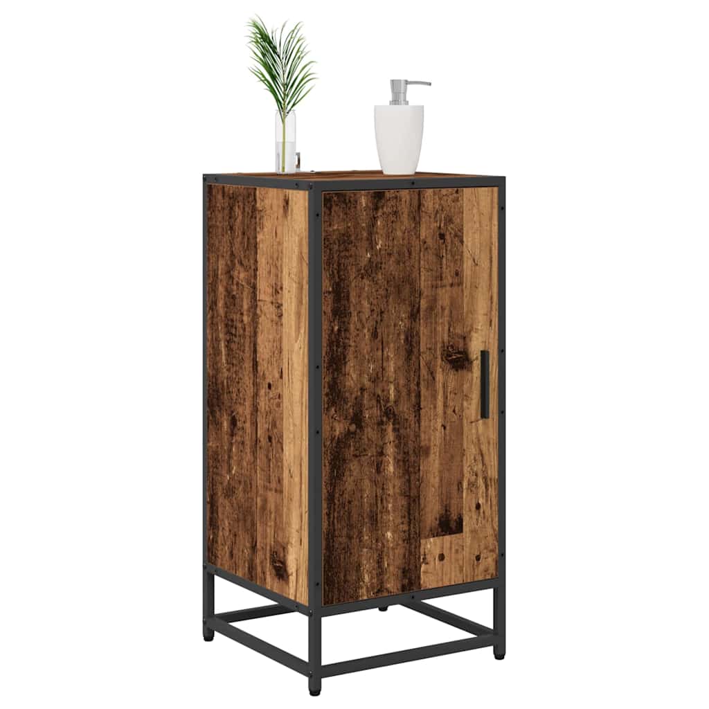 vidaXL Sideboard Old Wood 35.5 x 35 x 76 cm