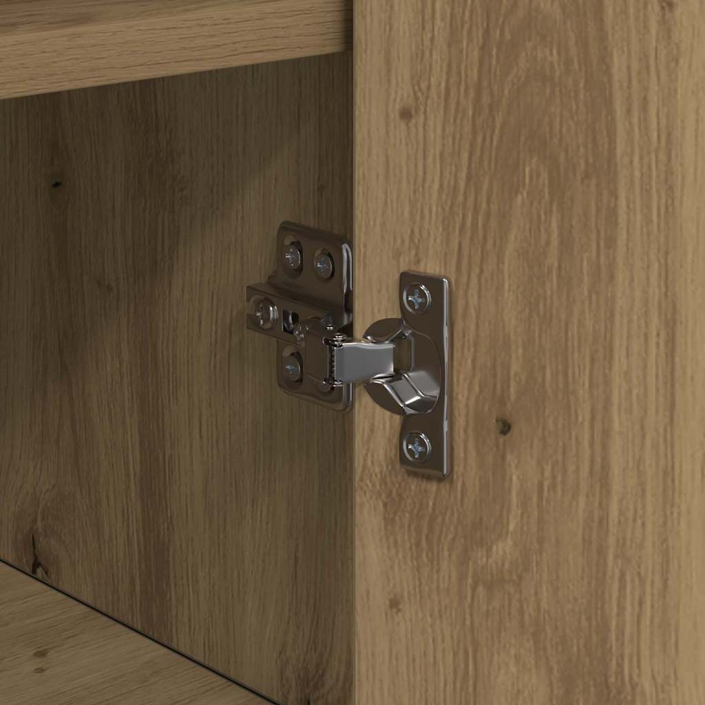 vidaXL Sideboard Artisan Oak 35.5 x 35 x 76 cm