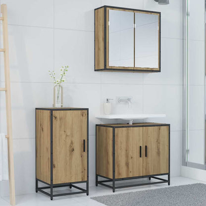 vidaXL Sideboard Artisan Oak 35.5 x 35 x 76 cm
