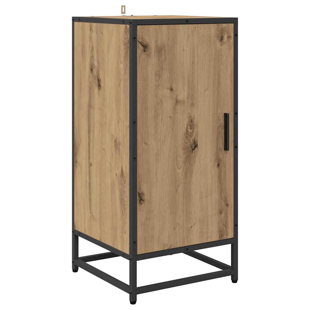 vidaXL Sideboard Artisan Oak 35.5 x 35 x 76 cm