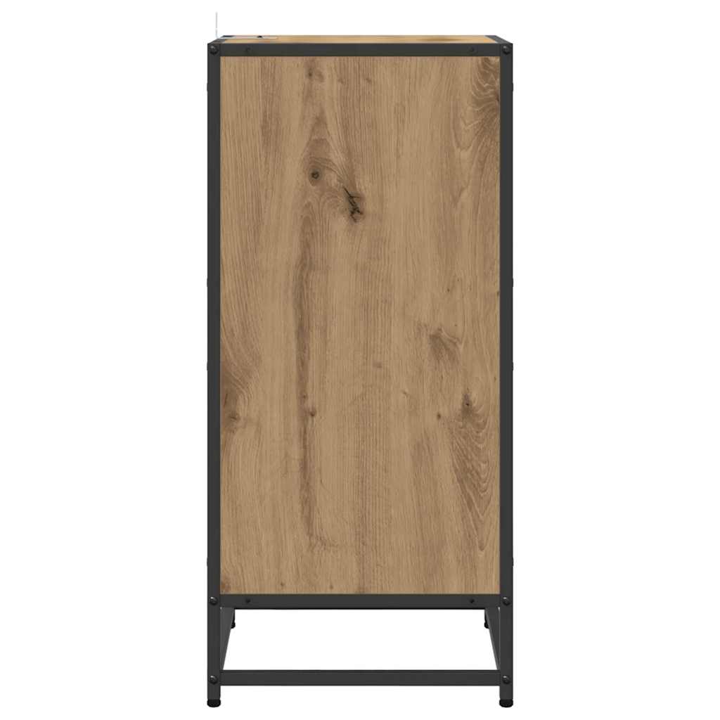 vidaXL Sideboard Artisan Oak 35.5 x 35 x 76 cm