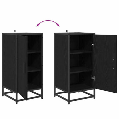 vidaXL Sideboard Black Oak 35.5 x 35 x 76 cm