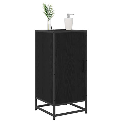 vidaXL Sideboard Black Oak 35.5 x 35 x 76 cm
