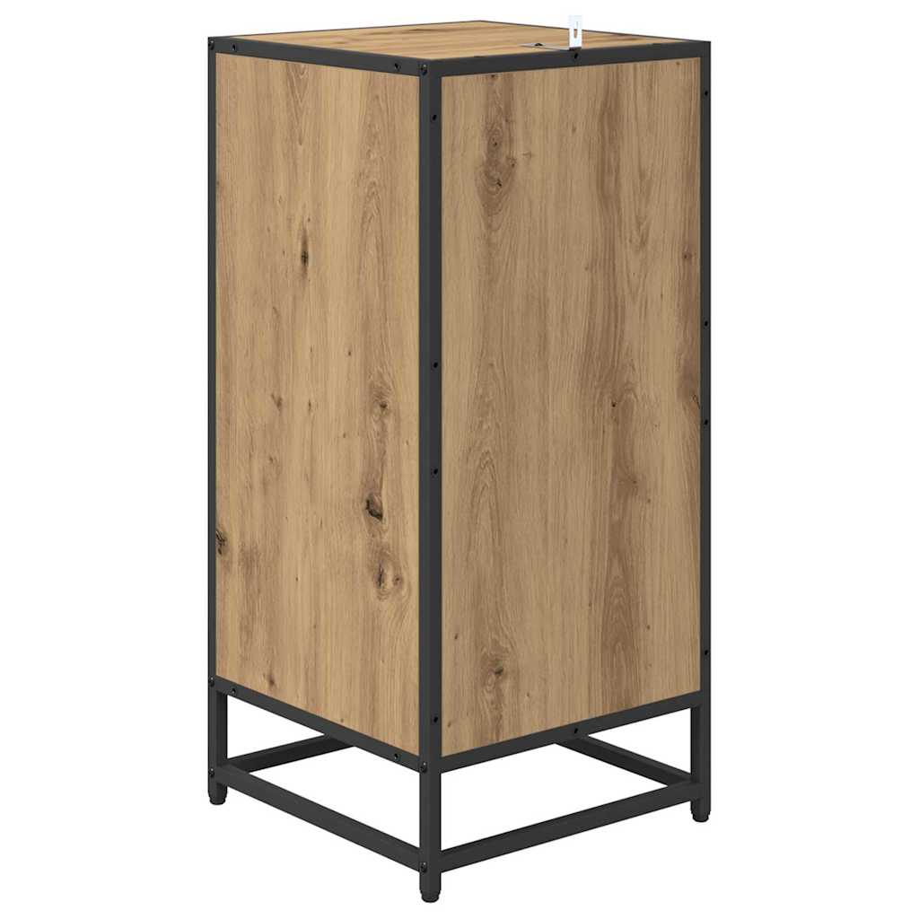vidaXL Sideboard Artisan Oak 35.5 x 35 x76 cm