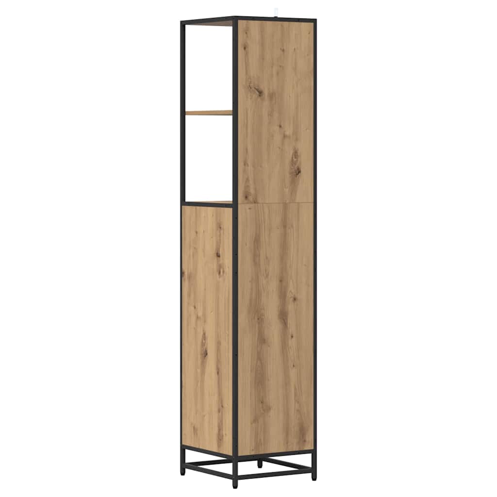 vidaXL Bathroom Furniture Set Artisan Oak 35 x 37.5 x 166 cm