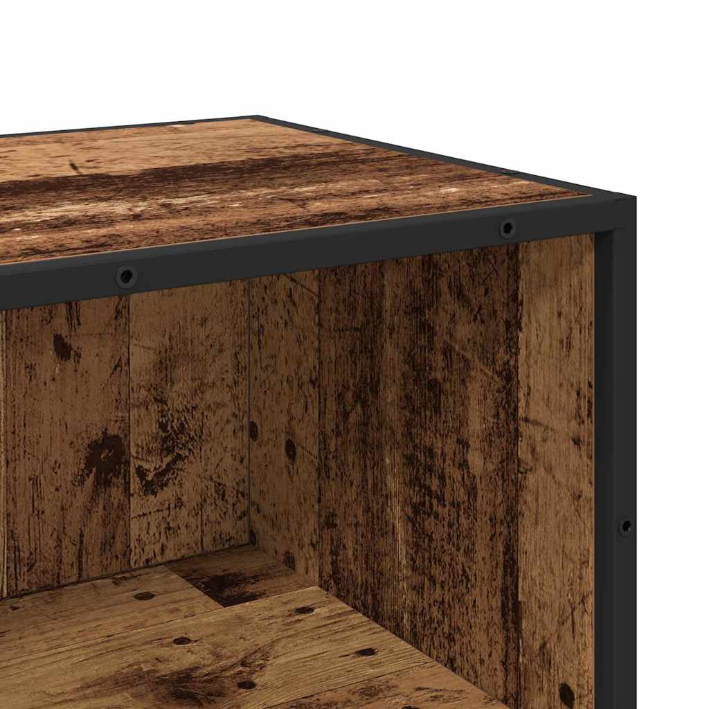 vidaXL Bathroom Furniture Set with Drawer Old Wood 35 x 37.5 x 100 cm
